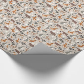 冬の森林 ラッピングペーパー (角)