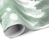 冬の森林、森林雪 ラッピングペーパー (ロールコーナー)