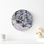 冬の森 | アレクサンダーボリソフ ラージ壁時計 (ホーム)