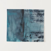 冬の森 タペストリー (正面(横))