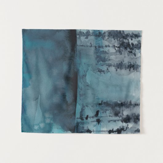 冬の森 タペストリー (正面(横))