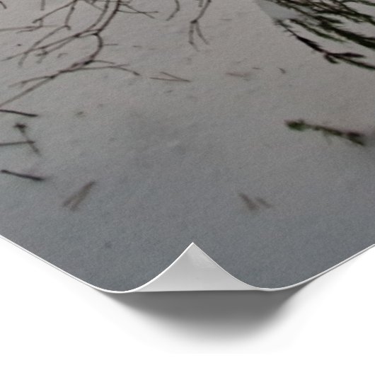 冬の森 ポスター (角)