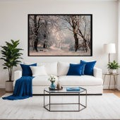 冬の森 ポスター