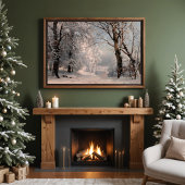 冬の森 ポスター