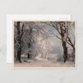 冬の森 ポストカード (正面/裏面)