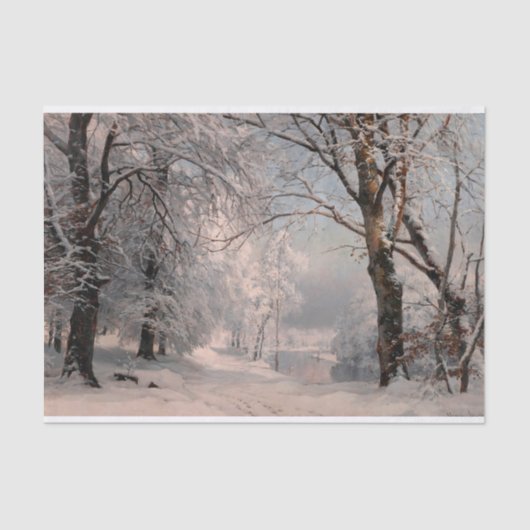 冬の森 薄葉紙 (正面)