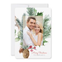 冬の植物の緑2フォトフラット