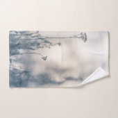 冬の植物の自然写真 ハンドタオル (ハンドタオル)