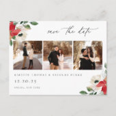 冬の植物フローラ写真 ポストカード (正面)