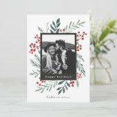 冬の植物学のエレガントクリスマス写真 (スタンド正面)