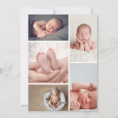 冬の植物学エレガントのクリスマス数々の写真 シーズンカード (裏面)