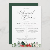 冬の植物学フローラリハーサルディナー 案内状 (正面/裏面)