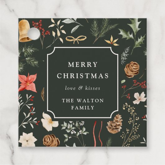 冬の植物性フェスティバルクリスマスパーティー フェイバータグ (正面)