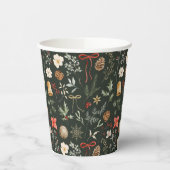冬の植物性フェスティバルクリスマスパーティー 紙コップ (左)