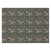 冬の植物性フェスティバルクリスマス テーブルクロス (正面(横))