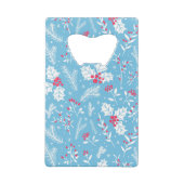 冬の植物2 クレジットカード栓抜き (裏面)