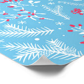 冬の植物2 ポスター (角)