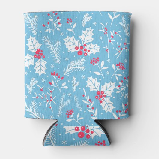 冬の植物2 缶クーラー (正面)