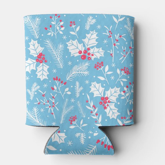 冬の植物2 缶クーラー (裏面)