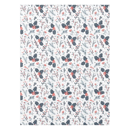 冬の植物 テーブルクロス (正面)