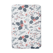 冬の植物 バスマット (正面縦)