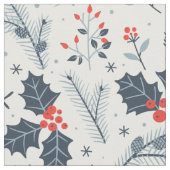 冬の植物 ファブリック (クローズアップ)