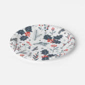 冬の植物 ペーパープレート (アングル)