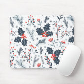 冬の植物 マウスパッド (マウス)