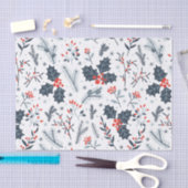 冬の植物 薄葉紙 (クラフト)