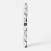 冬の植物 iPhone 16ケース (右側面)