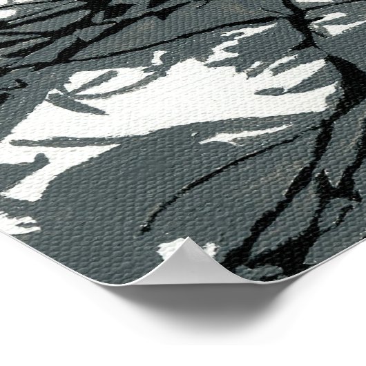 冬の検索 ポスター (角)