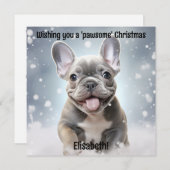 冬の楽しみの手をカスタマイズ (正面/裏面)