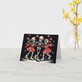 冬の楽しみ カード (黄色い花)