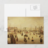 冬の楽しみ ポストカード (正面/裏面)