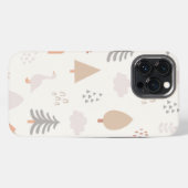 冬の模様 iPhoneケース (裏面横)