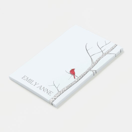 冬の樺の木の投稿に関するメモ ポストイット (アングル)