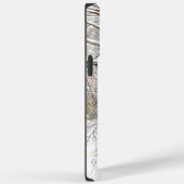 冬の橋の水の色絵画の Case-Mate iPhoneケース (裏面 / 右)
