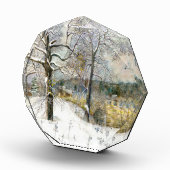 冬の橋の水色 フォトブロック (右)