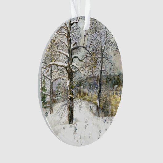 冬の橋 オーナメント (正面)