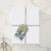 冬の橋 ギフトタグ (より糸付き)