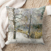 冬の橋 クッション (ブランケット)