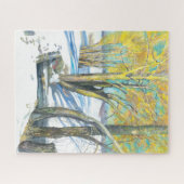 冬の橋 ジグソーパズル (横)