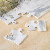 冬の橋 ジグソーパズル (側面)