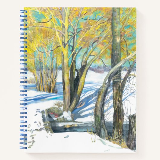 冬の橋 ノートブック (正面)