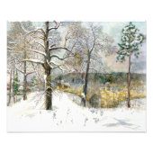 冬の橋 フォトプリント            (正面)