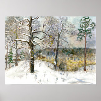 冬の橋 ポスター