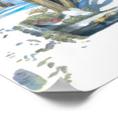 冬の橋 ポスター (角)