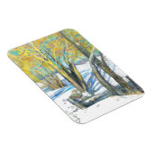 冬の橋 マグネット (右側)