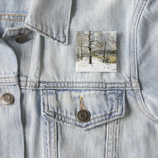 冬の橋 缶バッジ (インサイチュ)