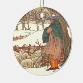 冬の歌 セラミックオーナメント (左)